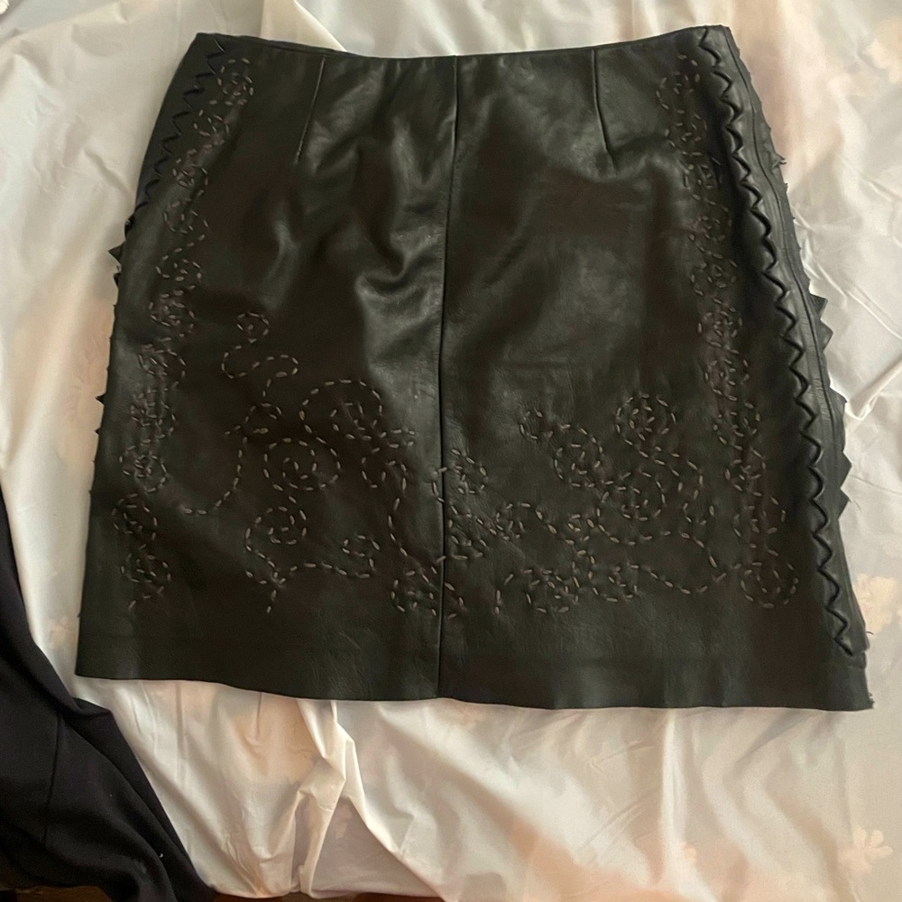 Philosophy Black detailed skirt size 2; fits like a 3/4 IMO